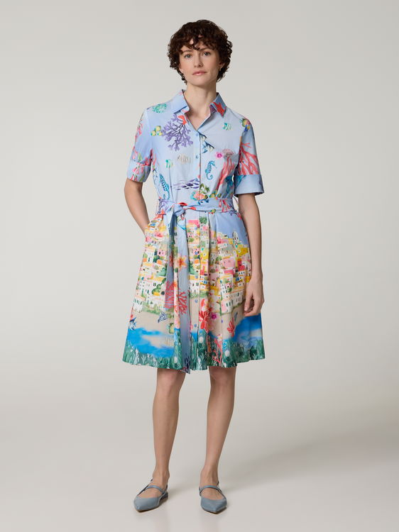 Bild von Blusenkleid mit Print