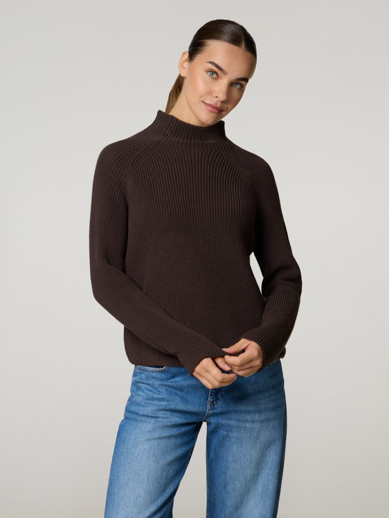 Bild von Pullover aus Baumwollstrick