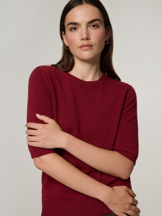 Bild von Strickshirt mit Kaschmir