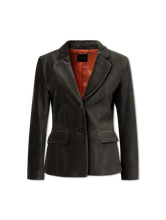 Image sur Blazer en velours côtelé