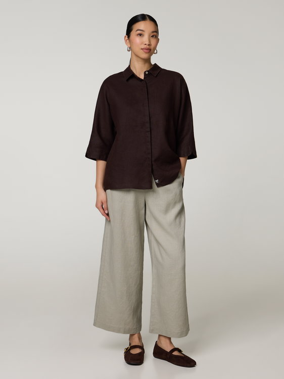 Bild von WIDE LEG HOSE ELAST CROPED