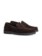 Bild von Penny Loafer aus Veloursleder