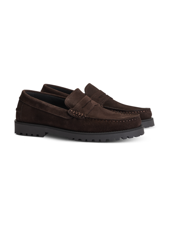 Bild von Penny Loafer aus Veloursleder