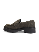 Image sur Mocassins en cuir velours