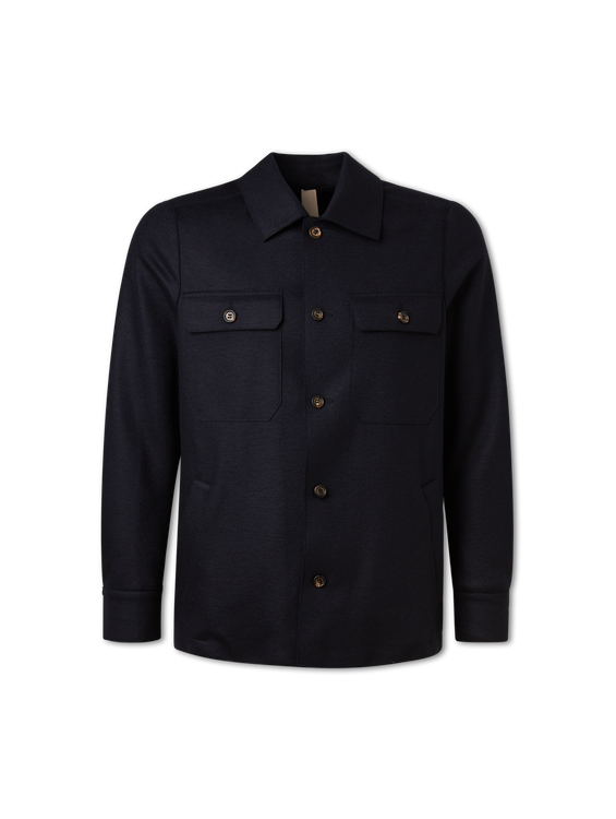Bild von Overshirt mit Wolle