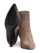 Image sur Bottines en cuir velours