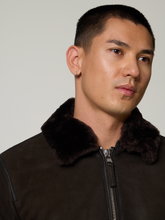 Bild von Jacke aus Veloursleder