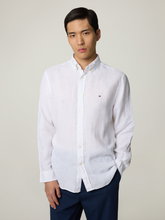 Image sur Chemise en lin, coupe régulière