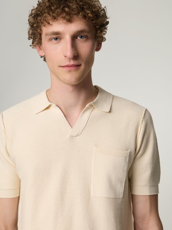 Bild von Strickpolo im Regular Fit