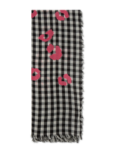 Bild von Baumwollschal mit Muster-Mix