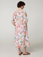 Bild von Midikleid mit Lochstickerei