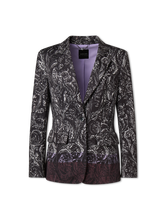 Image sur Blazer à motif cachemire