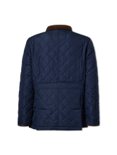Bild von Steppjacke mit Cordkragen