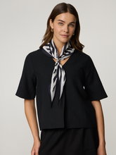 Bild von Kurzarmbluse mit Leinen RAINA