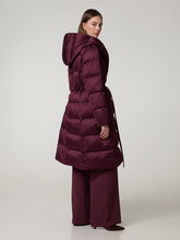 Image sur Manteau en duvet avec ceinture
