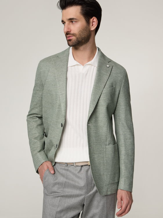 Bild von Veston mit Leinen