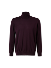 Image sur Pull à col roulé en laine mérinos