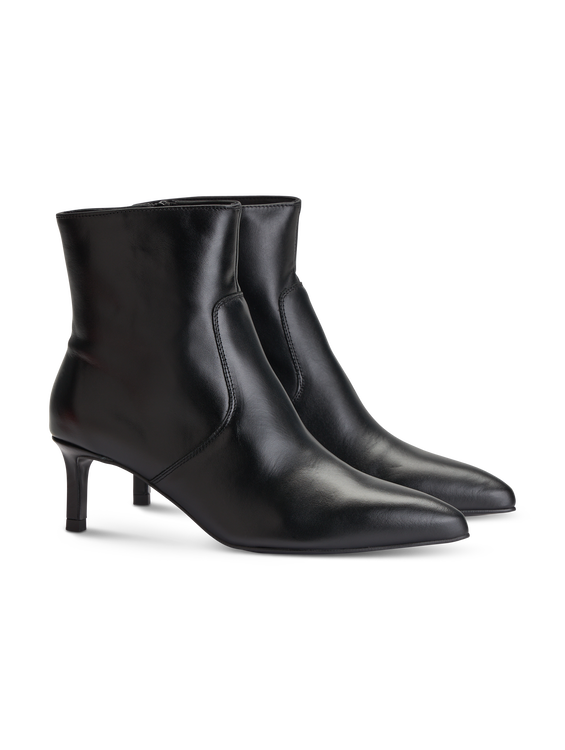 Image sur Bottines en cuir nappa