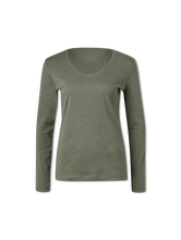 Image sur T-shirt à manches longues en coton bio
