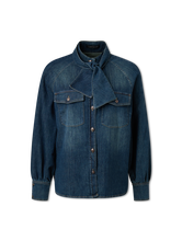 Bild von Hemdbluse aus Denim