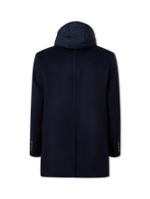 Image sur Manteau en laine avec encolure