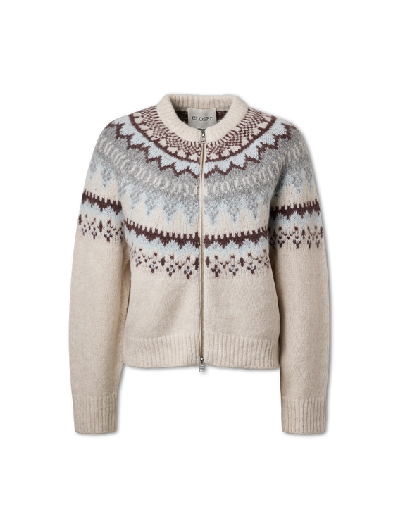 Bild von Strickjacke mit Alpaka JC
