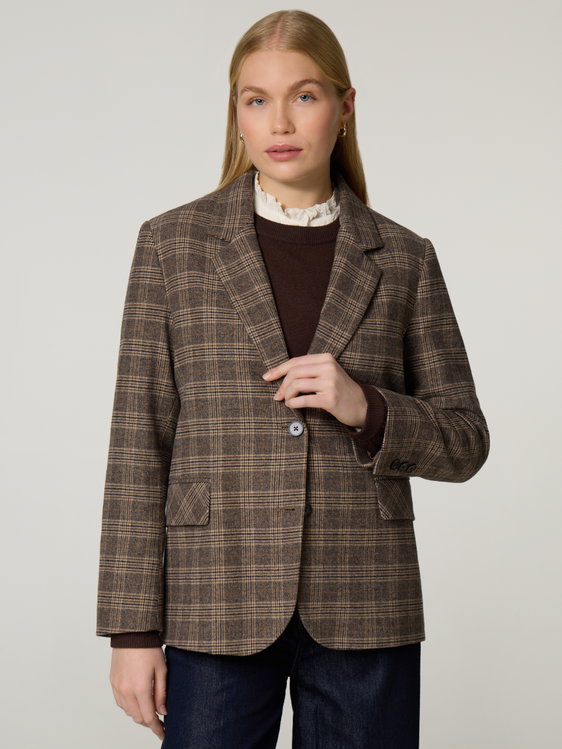 Bild von Blazer aus Flanell CAMERON
