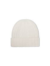 Bild von Mütze mit Zopfmuster