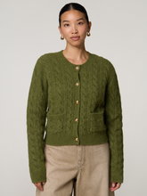 Image sur Cardigan en mélange d'alpaga