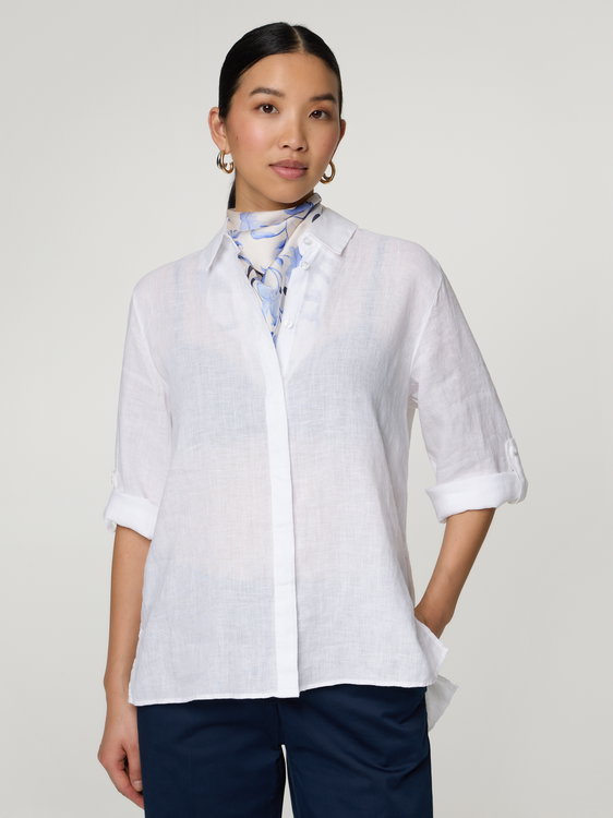 Bild von Hemdbluse aus Leinen