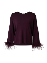 Bild von Pullover mit Federn
