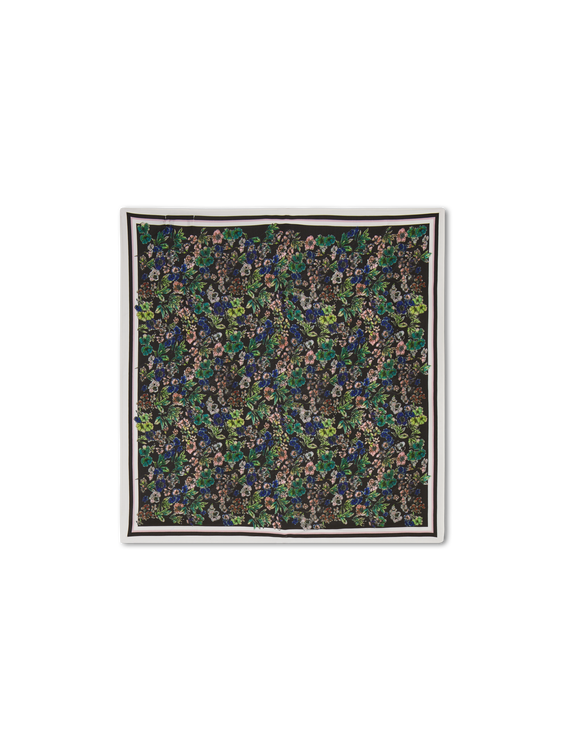 Image sur Foulard à imprimé floral