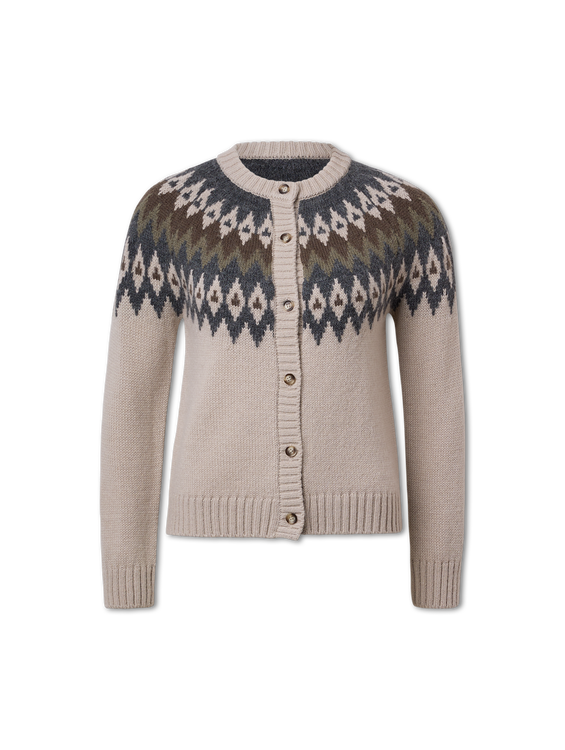 Bild von Strickjacke aus Alpaka-Mix