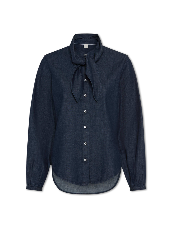 Image sur Chemisier en denim VELIA