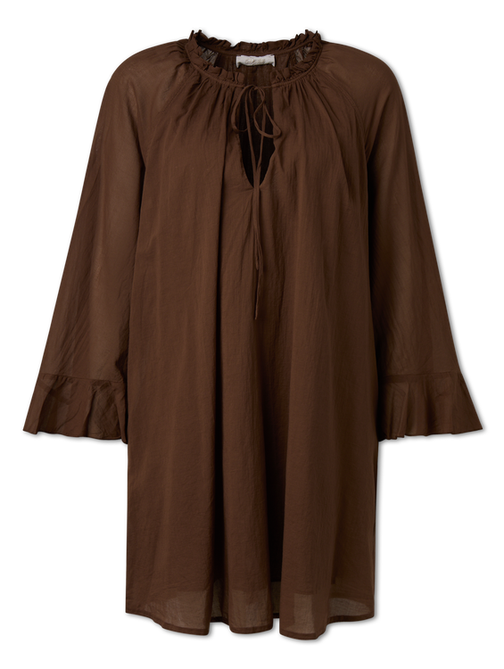 Image sur Mini-robe à manches volantées