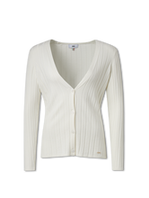 Bild von Strickjacke mit Rippen