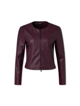 Image sur Veste blazer en simili cuir