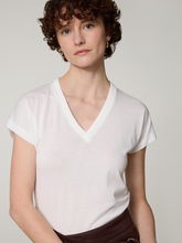 Image sur Pull en maille à col en V