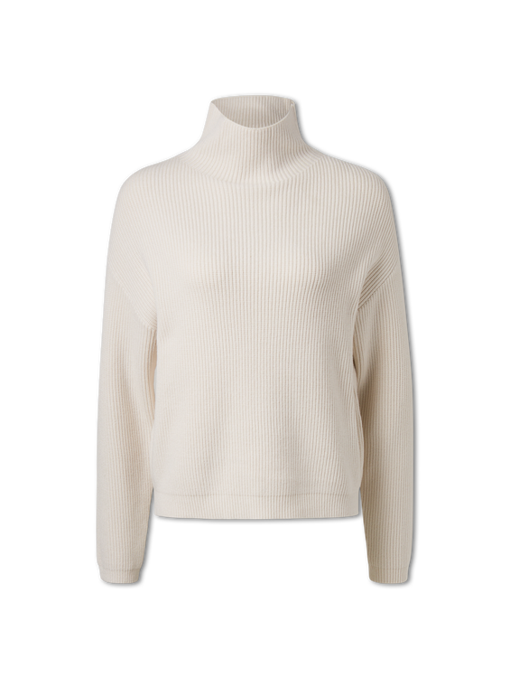 Image sur Pull à col roulé en viscose
