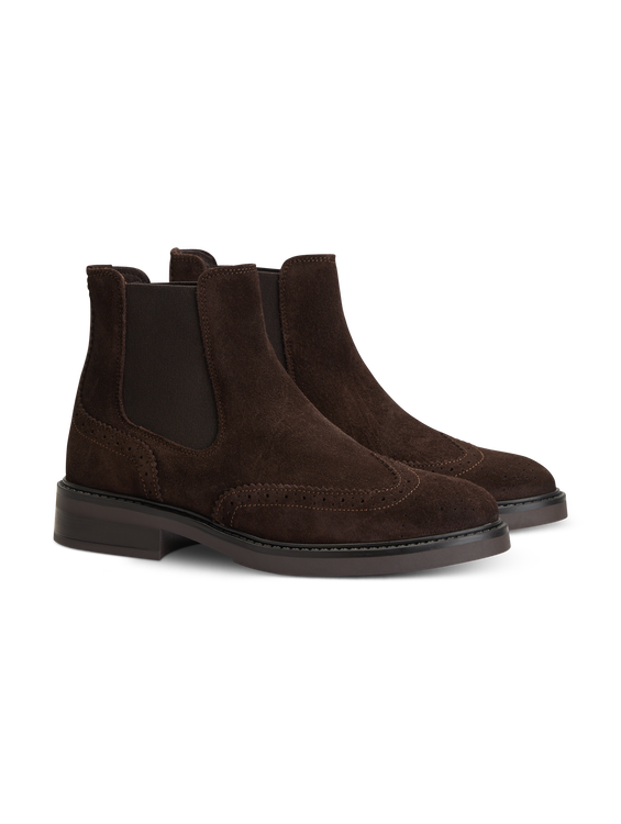 Image sur Bottines Chelsea en daim