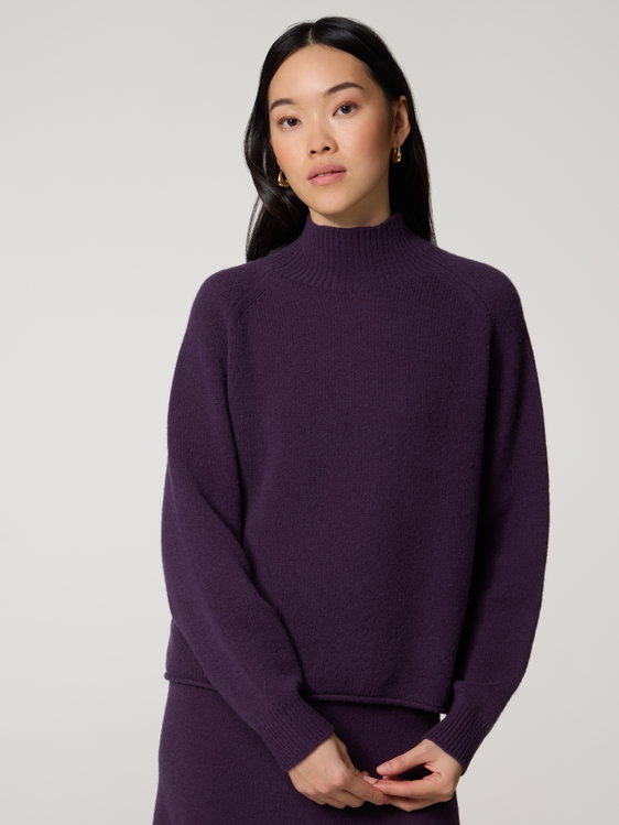 Bild von Strickpullover aus Woll-Mix