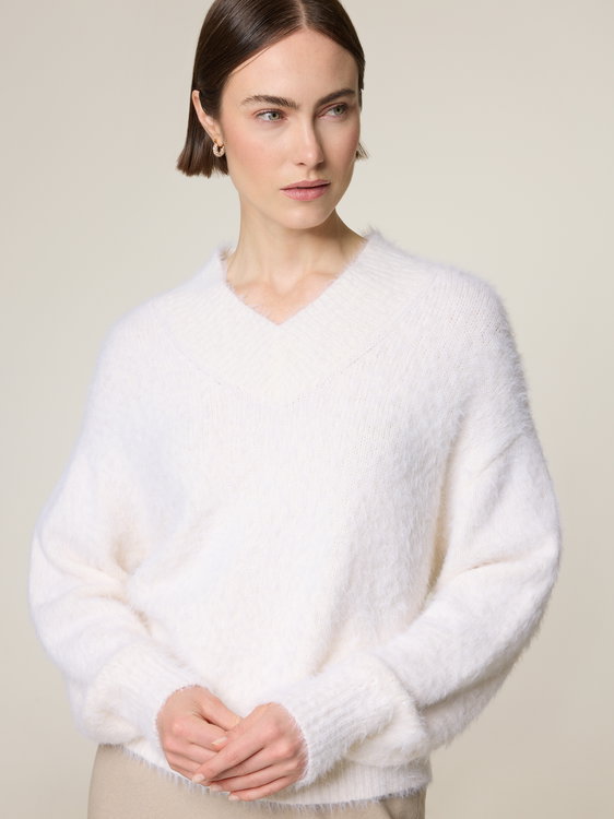 Image sur Pull en laine tricoté