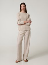 Bild von Gestreifte Leinenhose