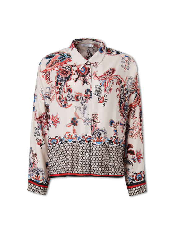 Bild von Bluse mit Paisley-Muster