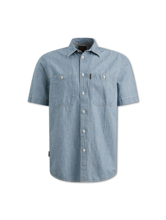 Bild von Kurzarmhemd mit Leinen