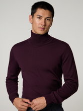 Image sur Pull à col roulé en laine mérinos