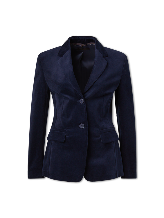 Image sur Blazer en velours côtelé