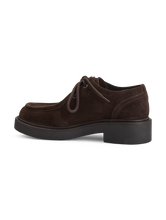 Bild von Derby-Schnürschuhe aus Veloursleder
