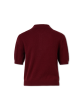 Bild von Strickpoloshirt aus Kaschmir
