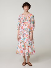 Bild von Midikleid mit Lochstickerei